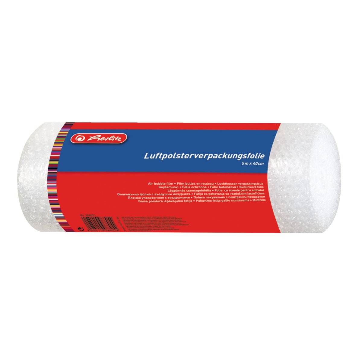 Herlitz 11387255, Transparent, Polyethylen, 40 cm, 5 m, 1 Stück(e)