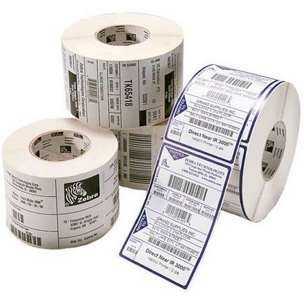 Zebra Z-Perform 1000D - Papier - permanenter Acrylklebstoff - unbeschichtet - 76.2 x 50.8 mm 3840 Etikett(en) (40-1