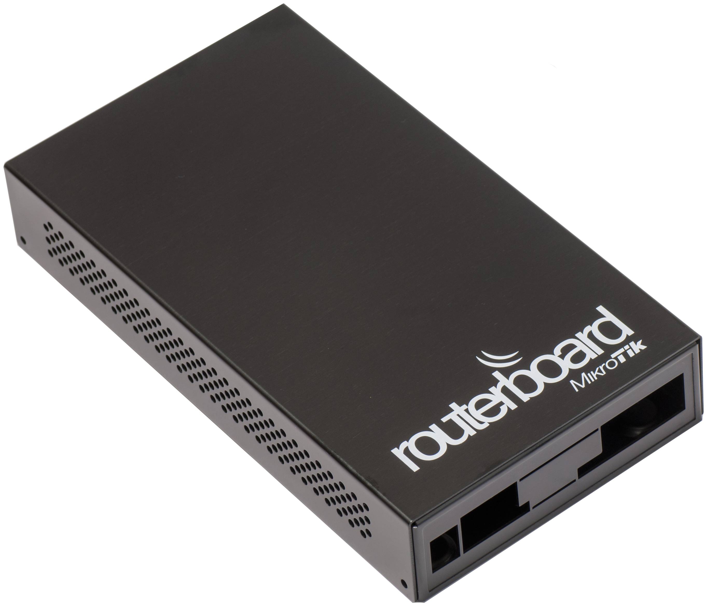 MikroTik RB433 series indoor case with holes for USB - Indoor - Black-1