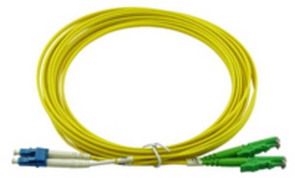 BLUEOPTICS - Duplex LWL Patchkabel LC-UPC/E2000-APC Singlemode 5 Meter