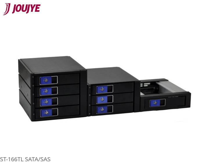 Jou Jye Computer ST-166TL - Mobiles Speicher-Rack - 3.5"" (8.9 cm)-2