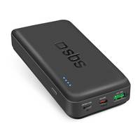 SBS Powerbank mit 20000 mAh und Power Delivery 45 W - 20000 mAh - Adaptive Fast-0