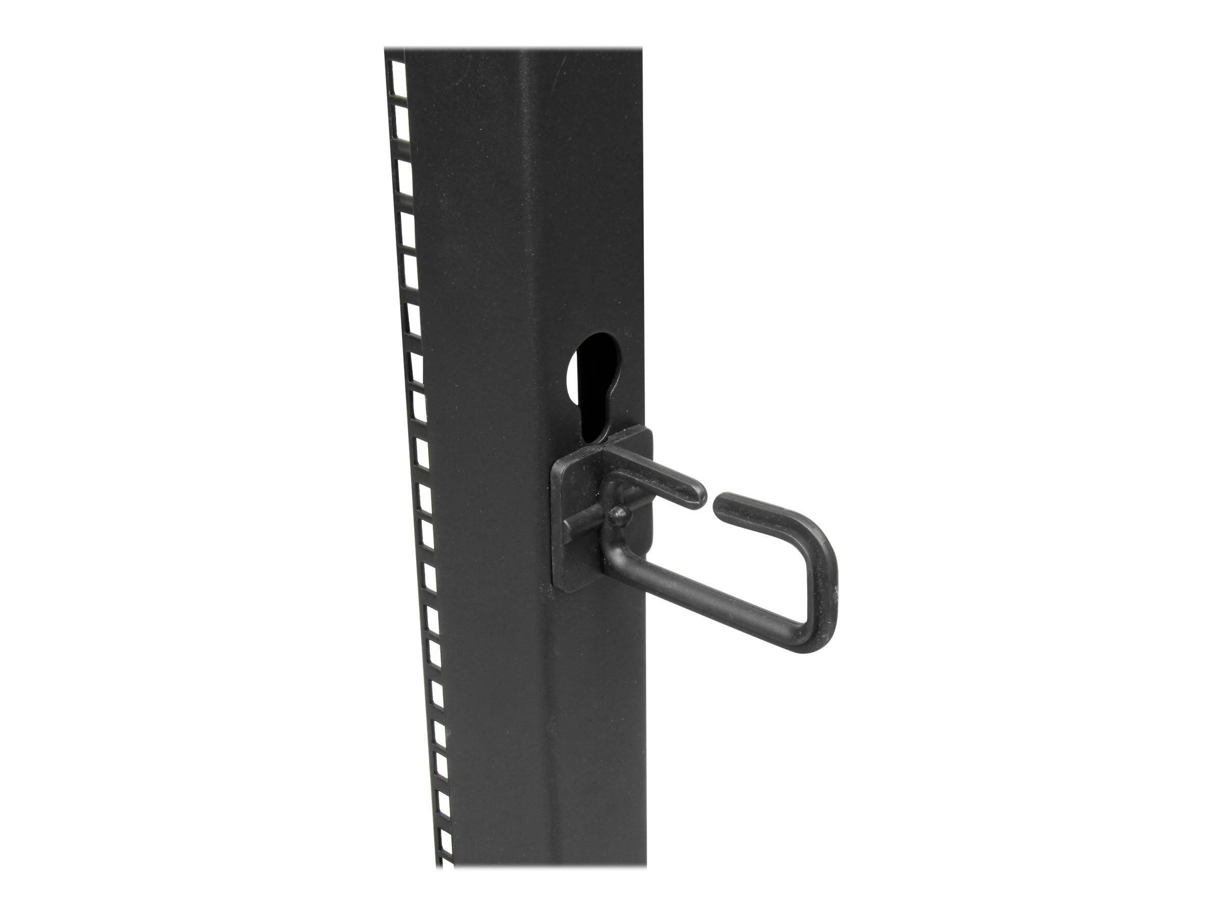 StarTech.com 19-Zoll Serverschrank - 18HE Laborgestell - Tiefenverstellbar 56 bis 102 cm, Tragfähigkeit 544kg - Dell Pow-1