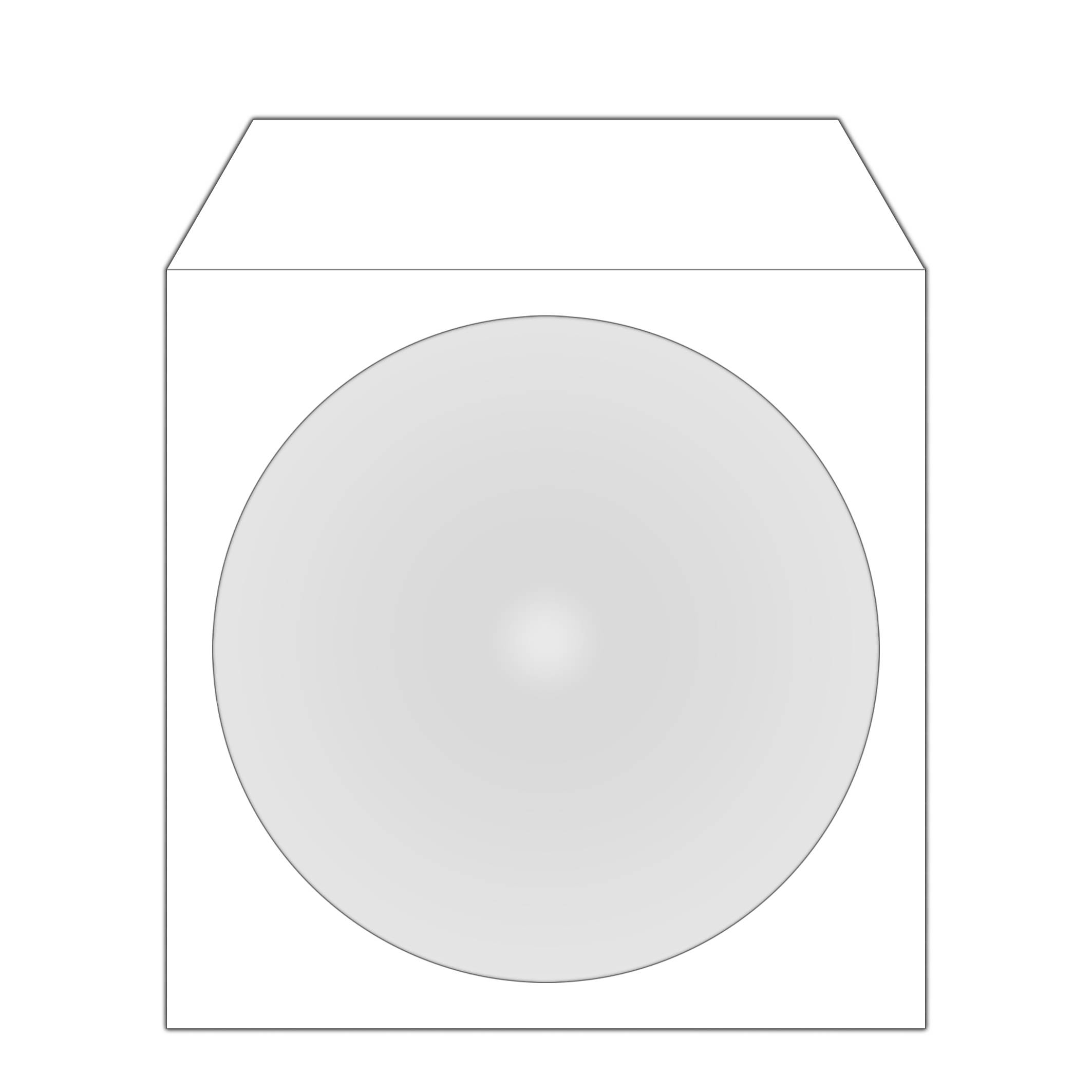 MediaRange Retailpack 50 CD Paperbag with Flagwindow-2