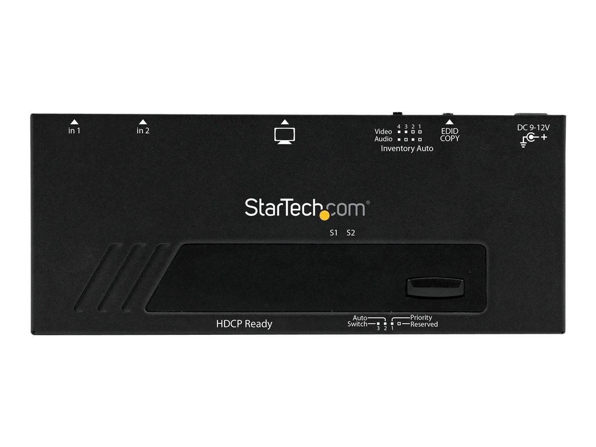 StarTech.com 2 Port HMDI Switch / Verteiler - Automatische Umschaltung mit IR-Fernbedienung-3