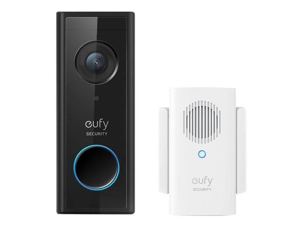 ANKER INNOVATIONS - Eufy - Türklingel-Kit - kabellos - Wi-Fi - Schwarz-0