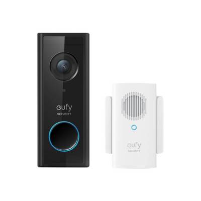 ANKER INNOVATIONS - Eufy - Türklingel-Kit - kabellos - Wi-Fi - Schwarz-0