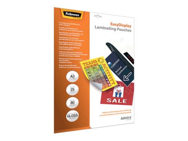 Fellowes Admire EasyDisplay - 25er-Pack - A3 (297 x 420 mm)