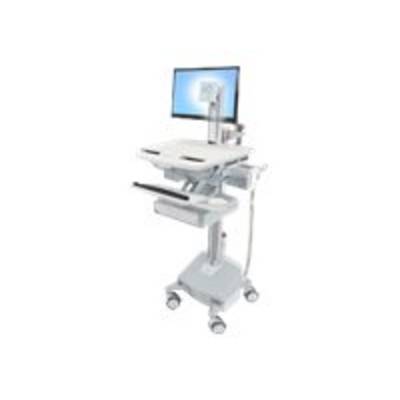 Ergotron - Wagen - für LCD-Display / PC-Ausrüstung - medizinisch - Aluminium, verzinker Stahl, hochwertiger Kunststoff --0