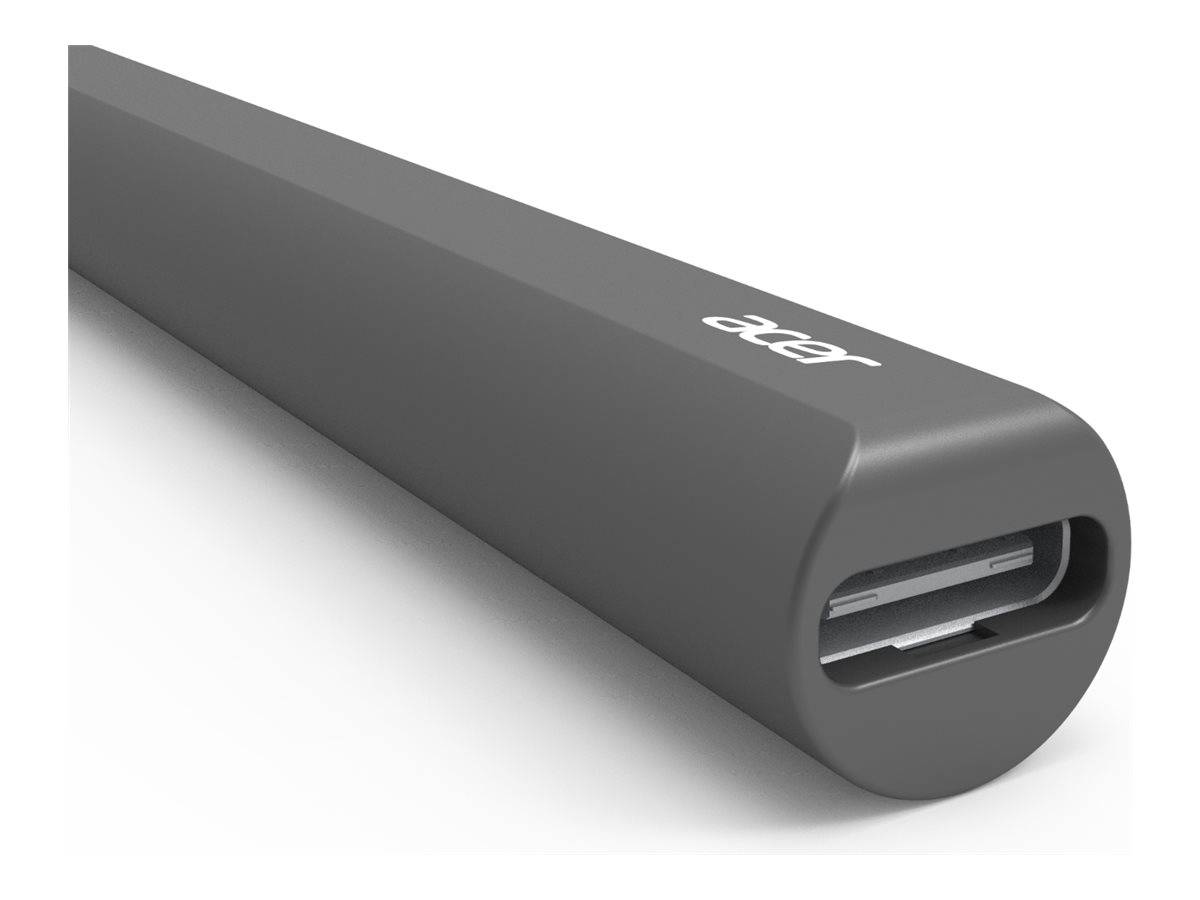Acer - Aktiver Stylus - kabelgebunden - Silber-1