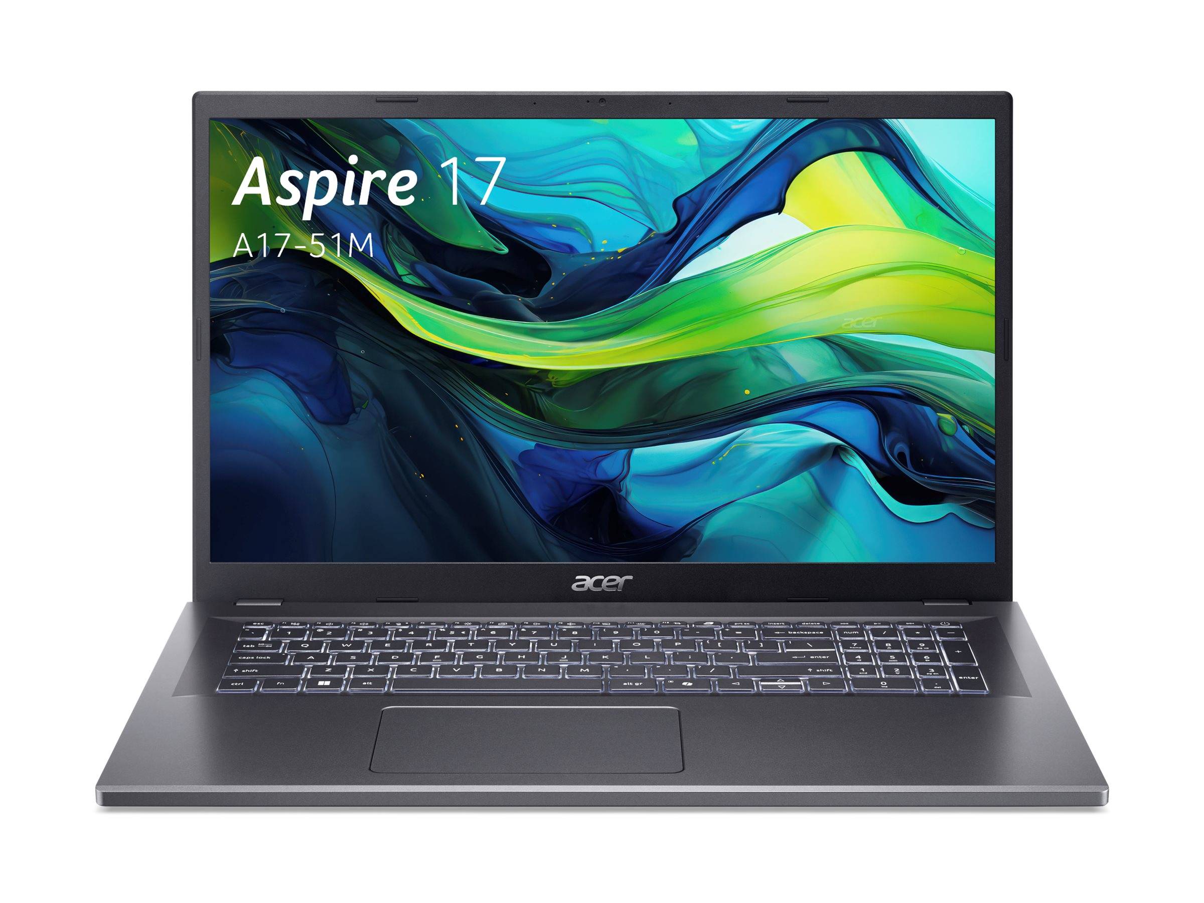 Acer Aspire 17 A17-51M - Intel Core i5 i5-1334U / 1.3 GHz - Win 11 Home - Intel Iris Xe Grafikkarte - 16 GB RAM - 512 GB-3