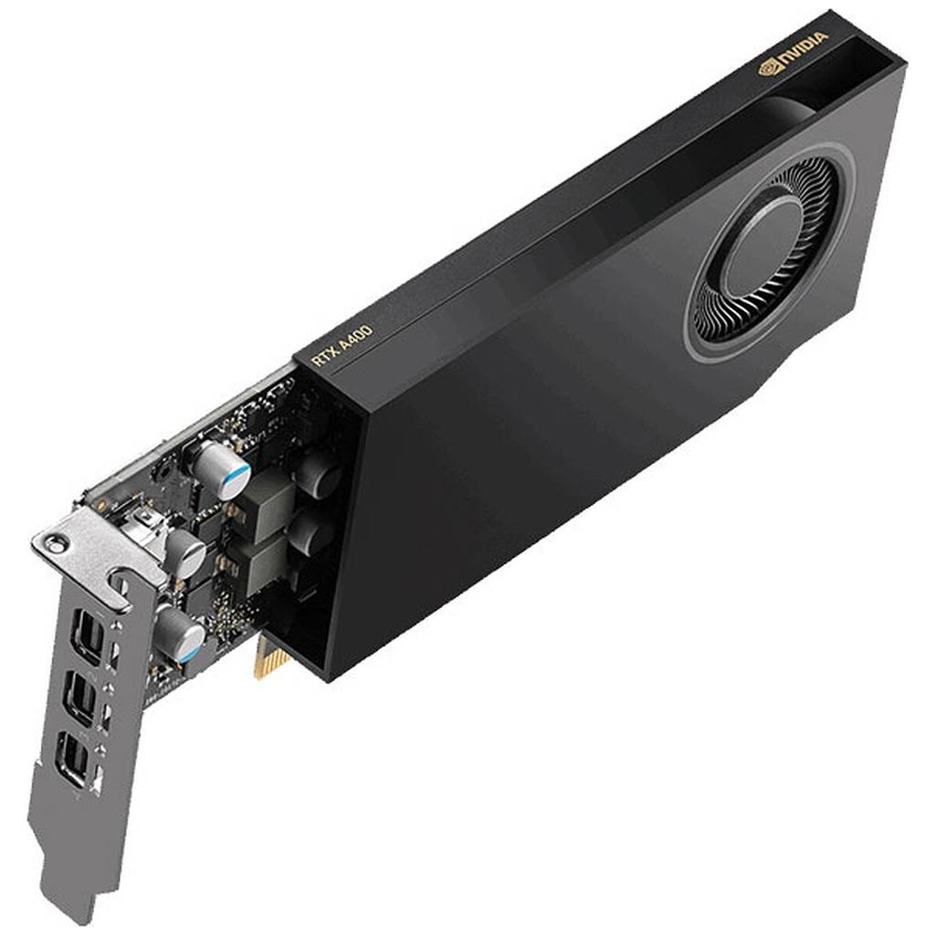 NVIDIA RTX A400 - Grafikkarten - RTX A400 - 4 GB GDDR6-1