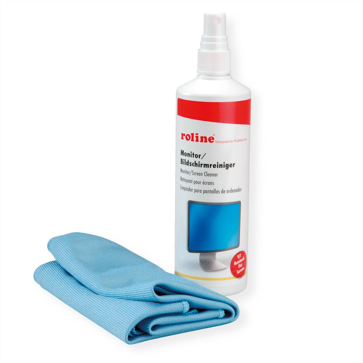 ROTRONIC-SECOMP - Roline - Bildschirm-Reinigungsspray - Multicolor-0