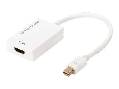 DIGITUS - Aktiver Mini DisplayPort auf HDMI Adapter / Konverter-2