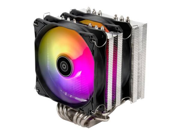 SilverStone Hydrogon D120 ARGB - Prozessor-Luftkühler - (für: LGA1156, LGA1155, LGA2011, LGA1150, LGA1151, AM4, LGA2066,