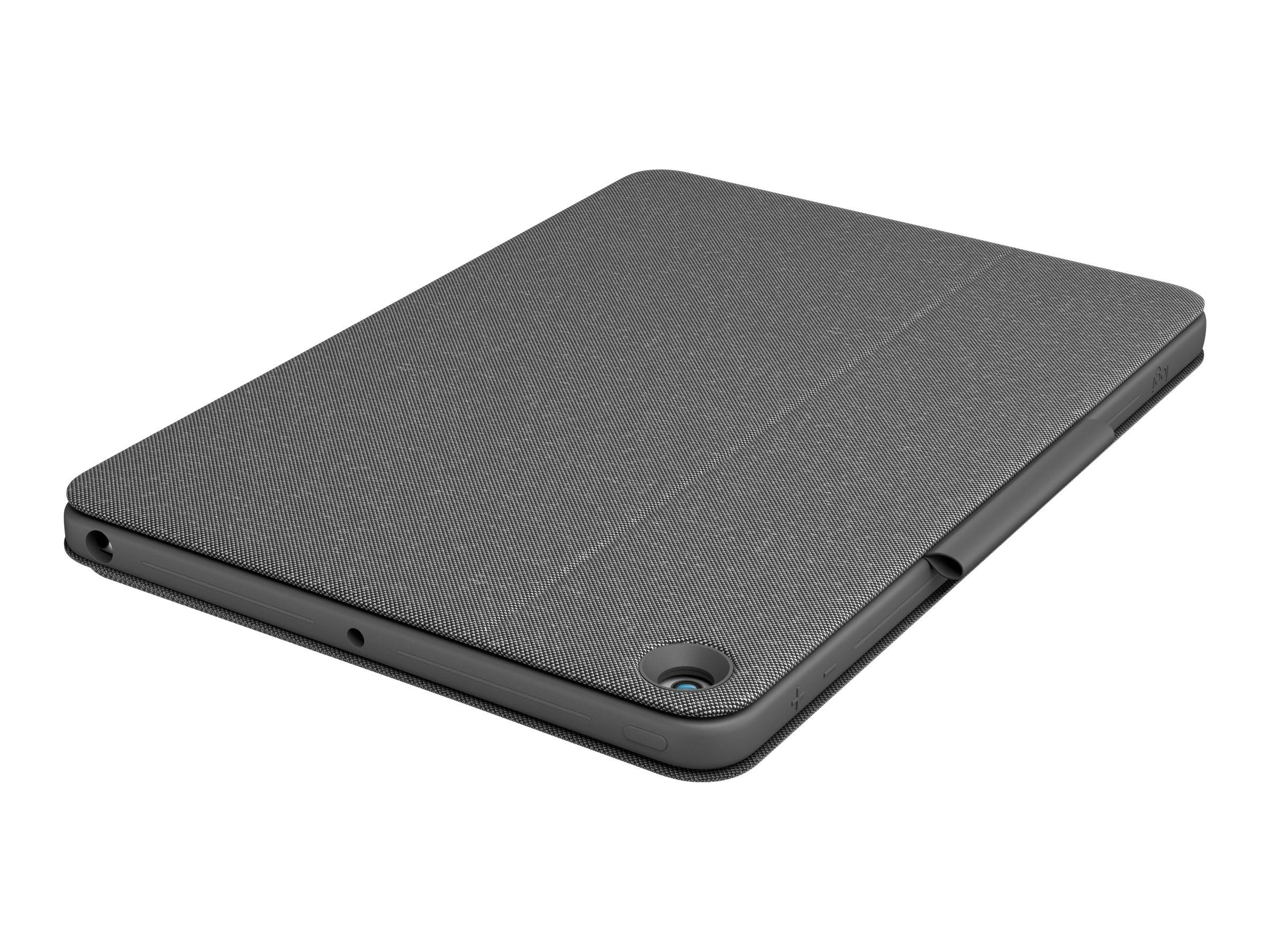 Logitech Combo Touch - Tastatur und Foliohülle - mit Trackpad - hinterleuchtet - Apple Smart connector - QWERTY - Nordis-2