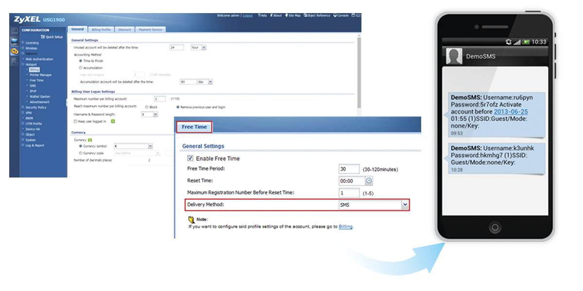 Zyxel E-iCard Hotspot Management - Lizenz-4