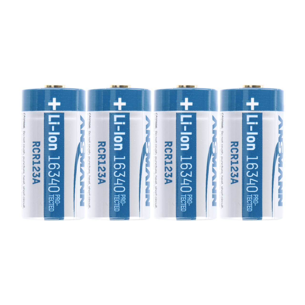 4 Stück Li-ion Akku mit 3,7 Volt, 850mAh Kapazität inkl. AkkuBox ideal für Überwachungskamera Arlo und LED-Taschenlampen-0