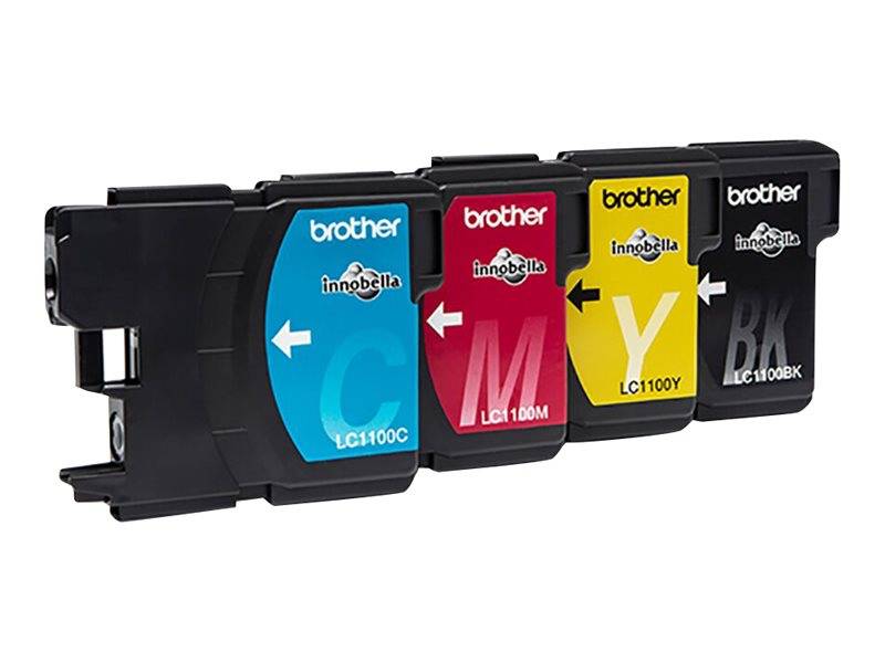 Brother LC1100 Value Pack - 4er-Pack - Schwarz, Gelb, Cyan, Magenta-3