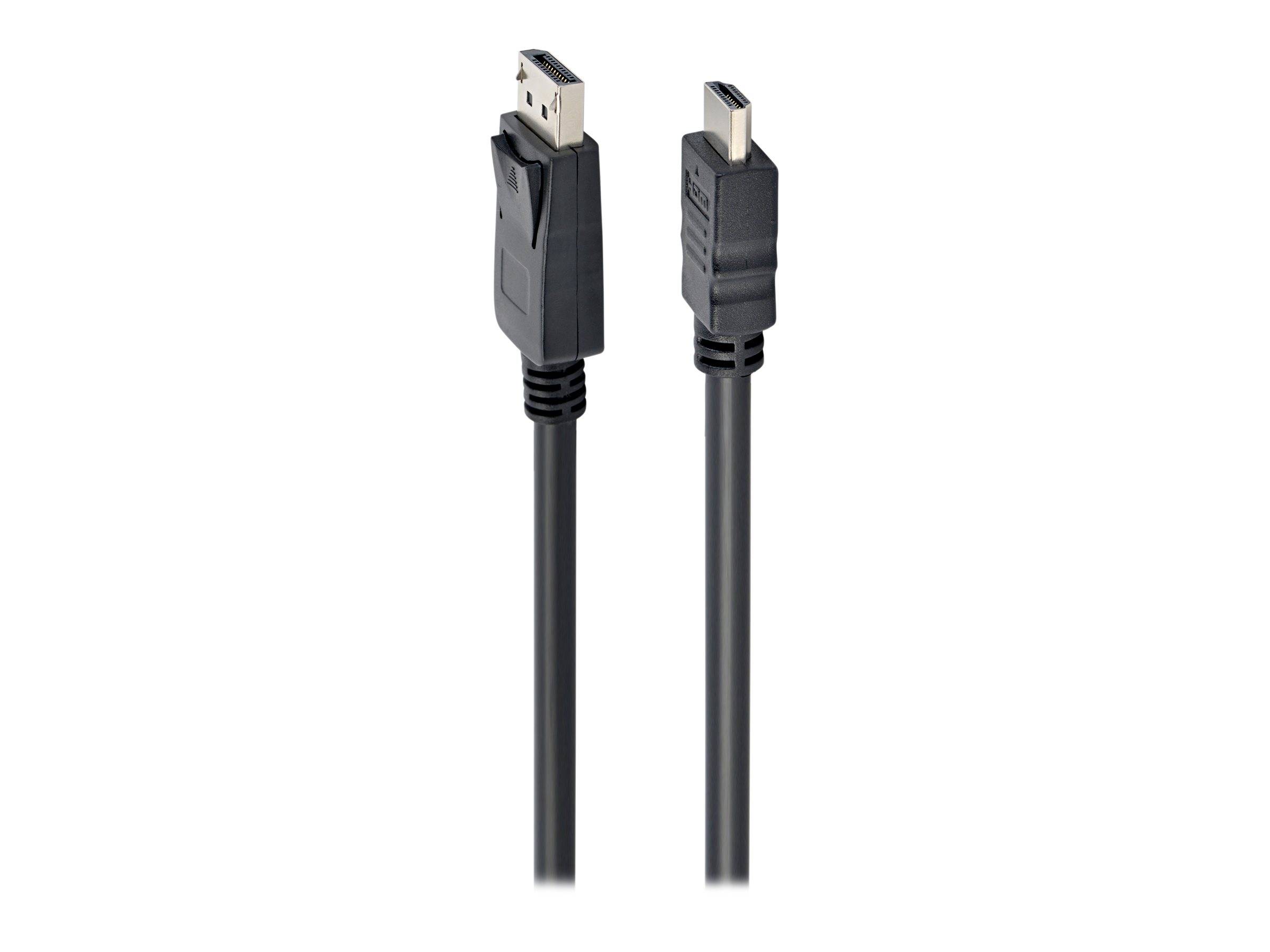 GEMBIRD - Cablexpert CC-DP-HDMI-3M - Adapterkabel - DisplayPort männlich zu HDMI männlich-1