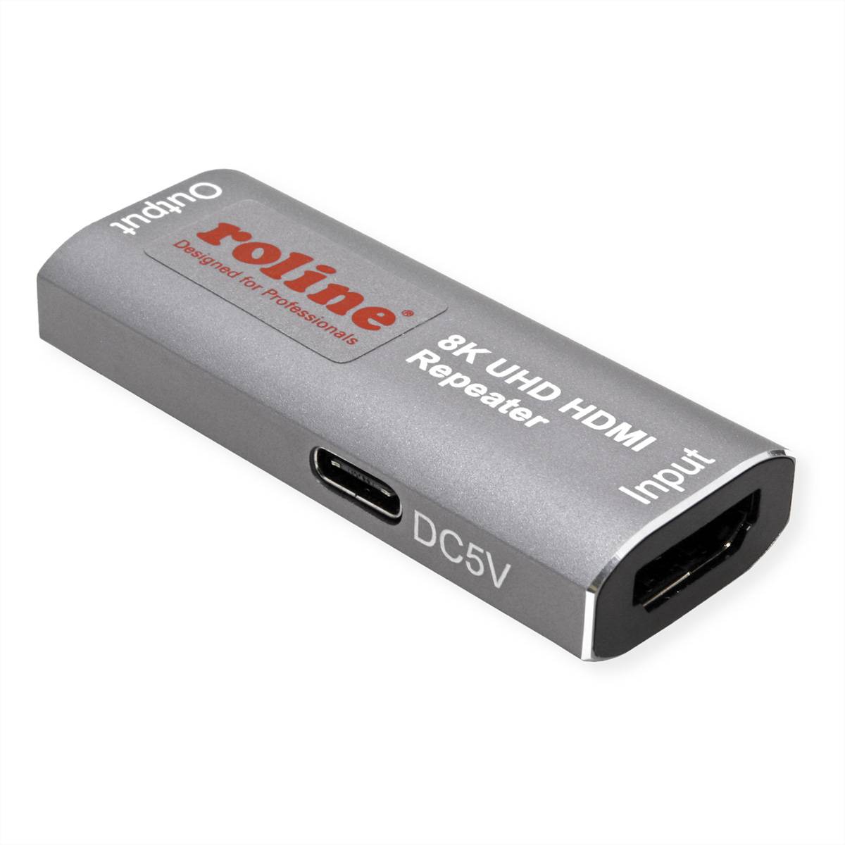 ROLINE - HDMI Repeater v2.1 8K60 max.10m - Digital/Display/Video - 10 m 14.01 - Digital/Display/Video-1
