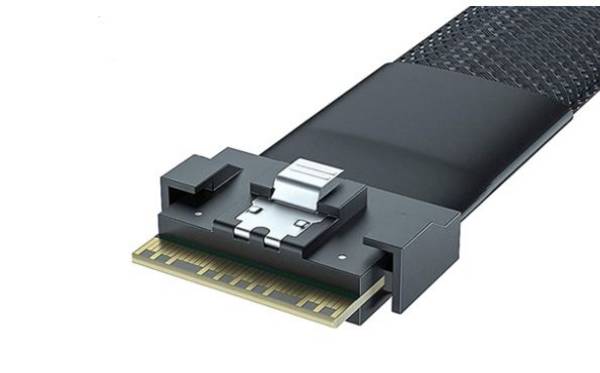 Supermicro Breakout Cable SlimlineSAS x8 SFF-8654 STR to 4x SATA - Cable - Digital/Data