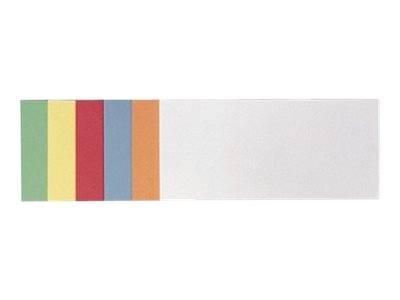 FRANKEN - Moderationskarte - rechteckig - 9.5 x 20.5 cm - weiß, Gelb, Rot, grün, orange, Hellblau (Packung mit 250)-0