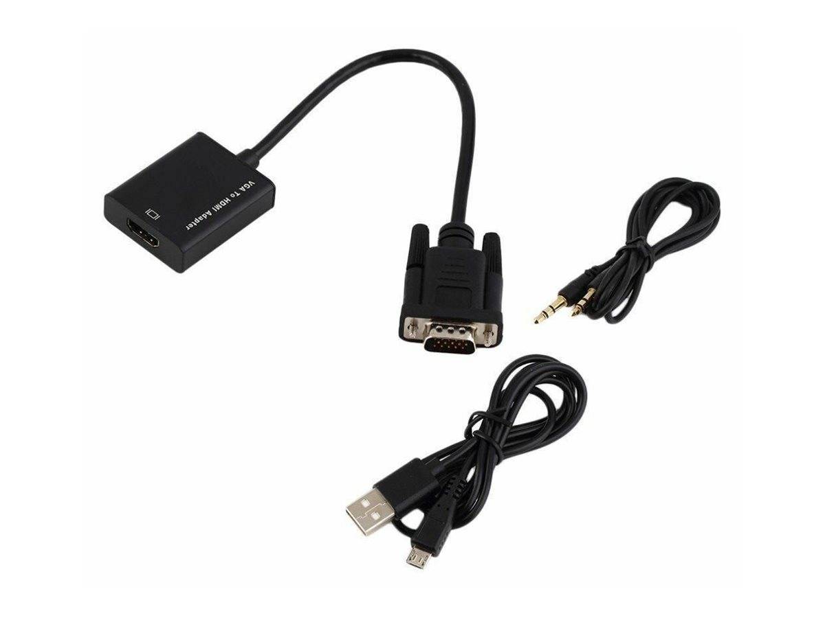 MicroConnect VGA to HDMI Converter - Videokonverter-0