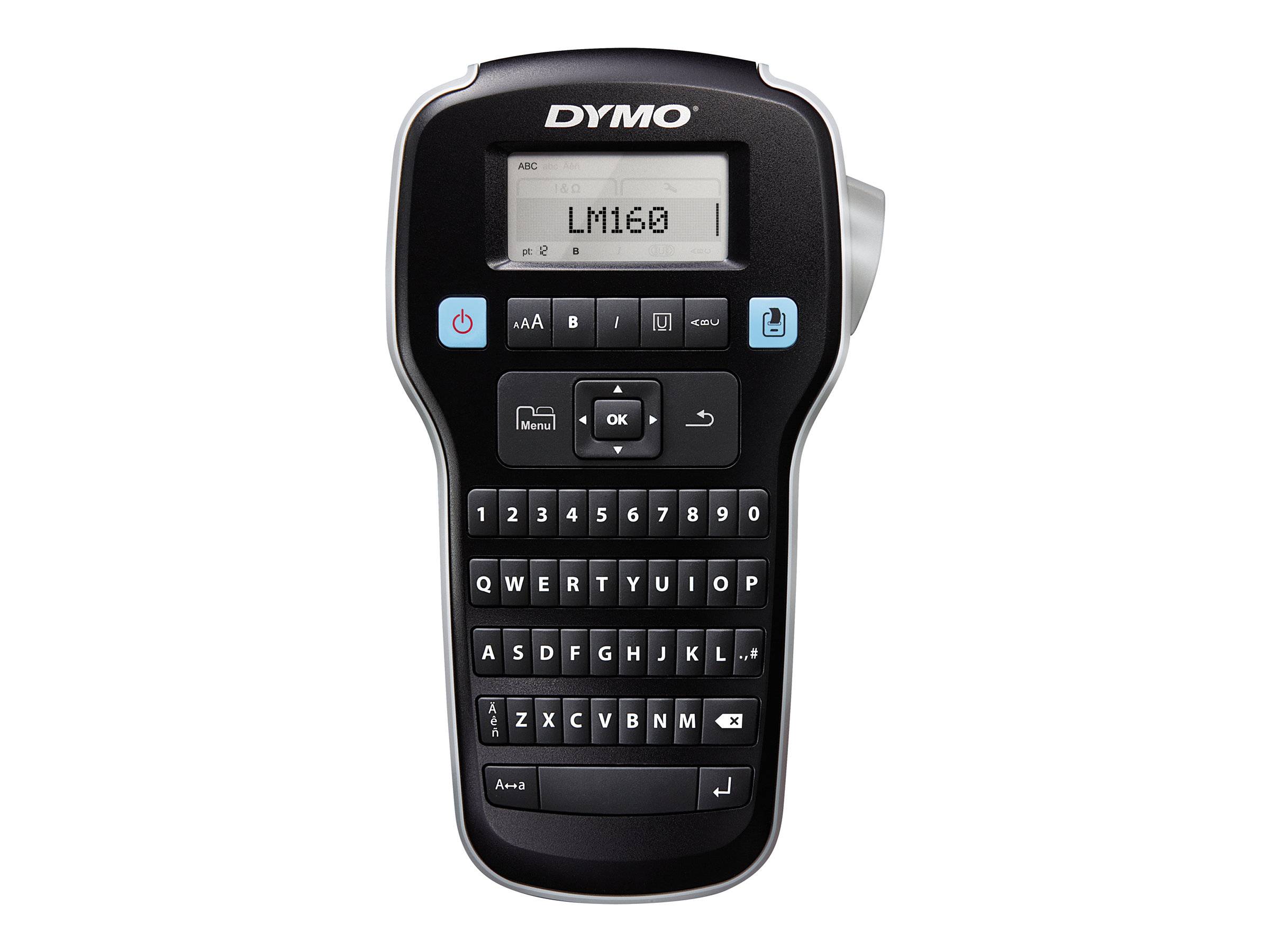 DYMO LabelMANAGER 160 - Beschriftungsgerät - s/w - Thermotransfer - Rolle (1,2 cm)-1