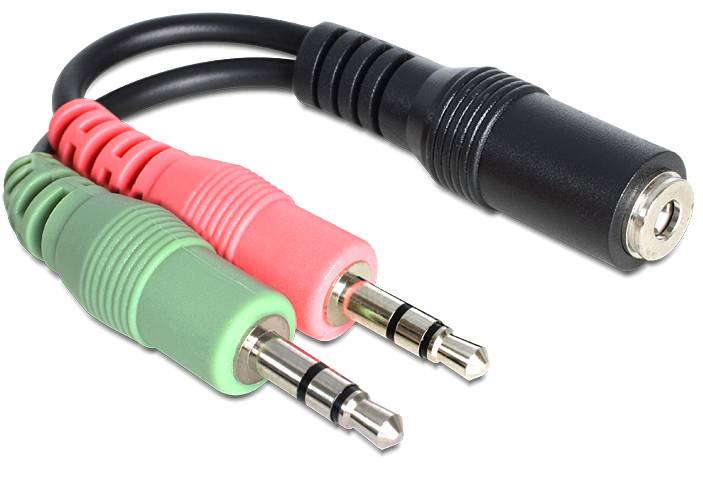 Delock Audio-Adapter - mini-phone stereo 3.5-1