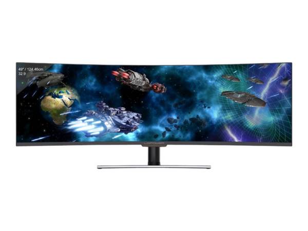LC-POWER - LC Power LC-M49-DFHD-144-C-Q - QLED-Monitor - gebogen - 124.46 cm (49"")