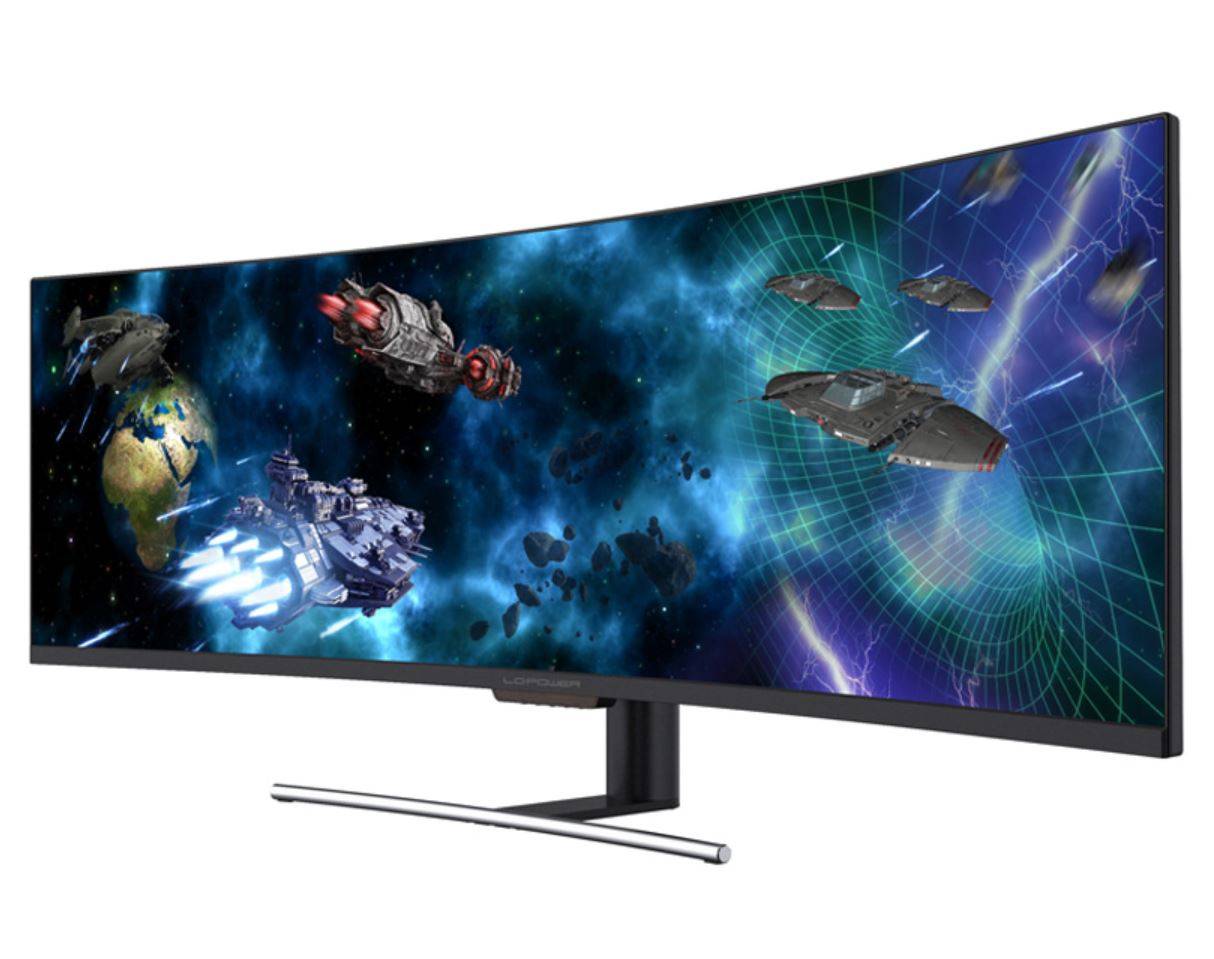 LC-POWER - LC Power LC-M49-DFHD-144-C-Q - QLED-Monitor - gebogen - 124.46 cm (49"")-4