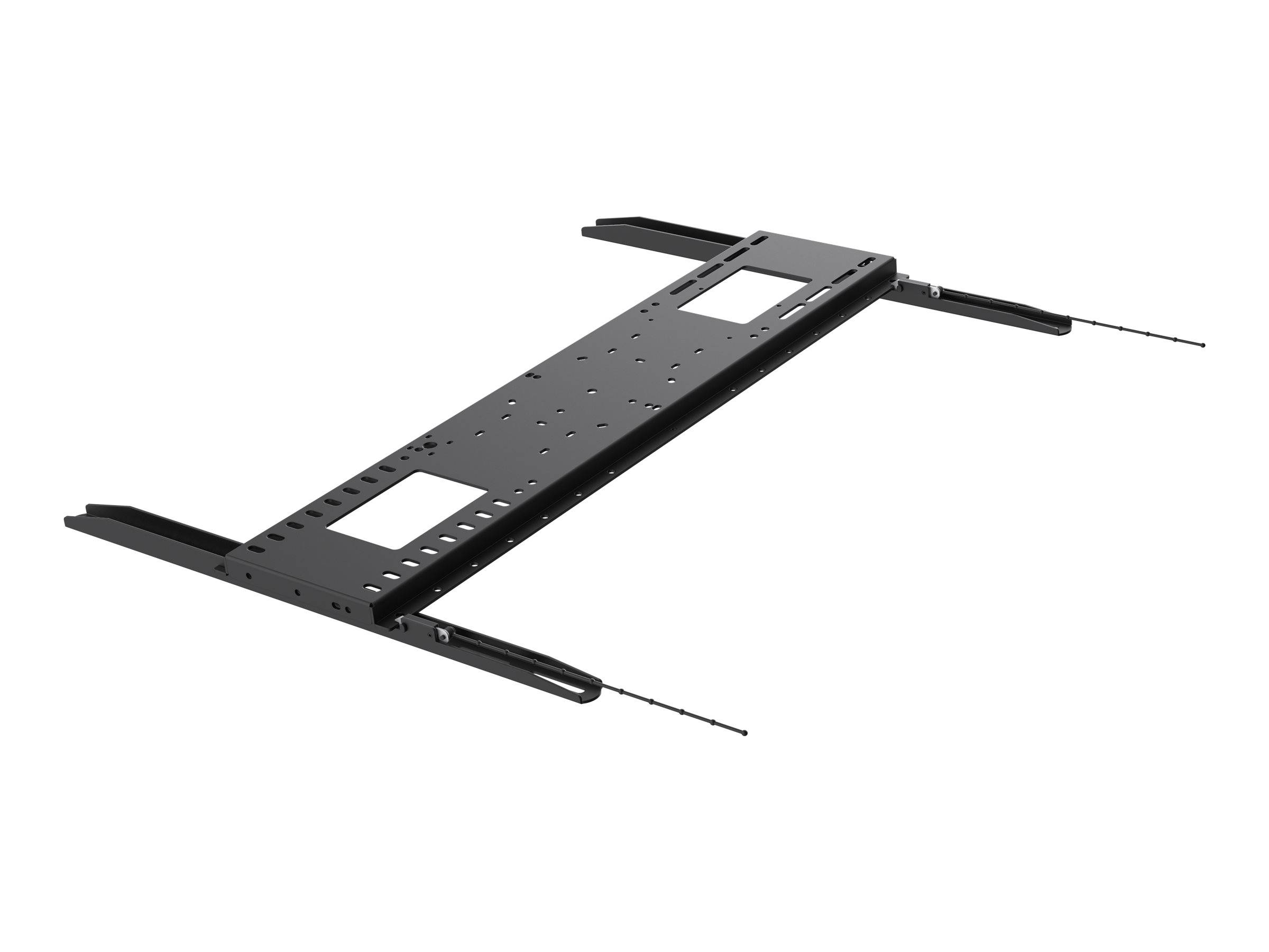 Vision VFM-W8X6 - Heavy Duty - Klammer - für Media Player / LCD-Display - kaltgewalzter Stahl - Schwarz - Bildschirmgröß-2