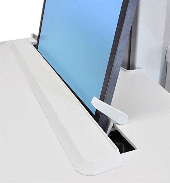 Ergotron - Wagen - offene Architektur - für Notebook/Tastatur/Maus - medizinisch - Aluminium, verzinker Stahl, hochwerti-2