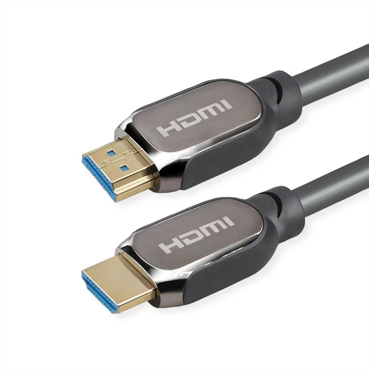 ROTRONIC-SECOMP - Roline - HDMI-Kabel mit Ethernet - HDMI männlich zu HDMI männlich - 3 m - Doppelisolierung - Schwarz --0