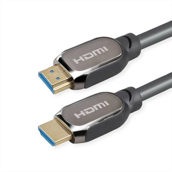 ROTRONIC-SECOMP - Roline - HDMI-Kabel mit Ethernet - HDMI männlich zu HDMI männlich - 3 m - Doppelisolierung - Schwarz -