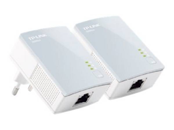TP-Link TL-PA411KIT AV500 Nano Powerline Adapter Starter Kit - Powerline Adapterkit HomePlug AV (HPAV)