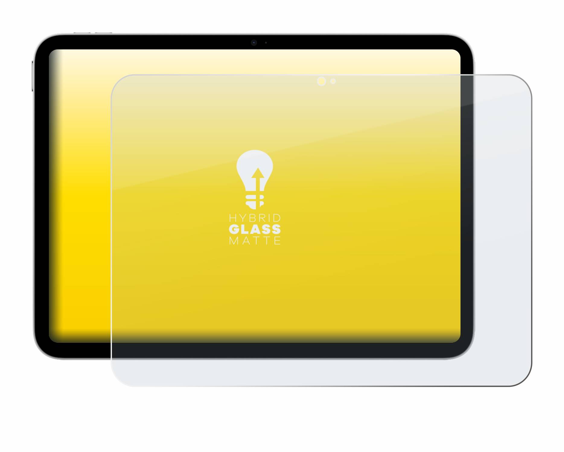 upscreen Entspiegelungs Schutzglas für Apple iPad A16 11" WiFi 2025 (11. Gen.) Schutzfolie Panzer Folie Glas Display-3