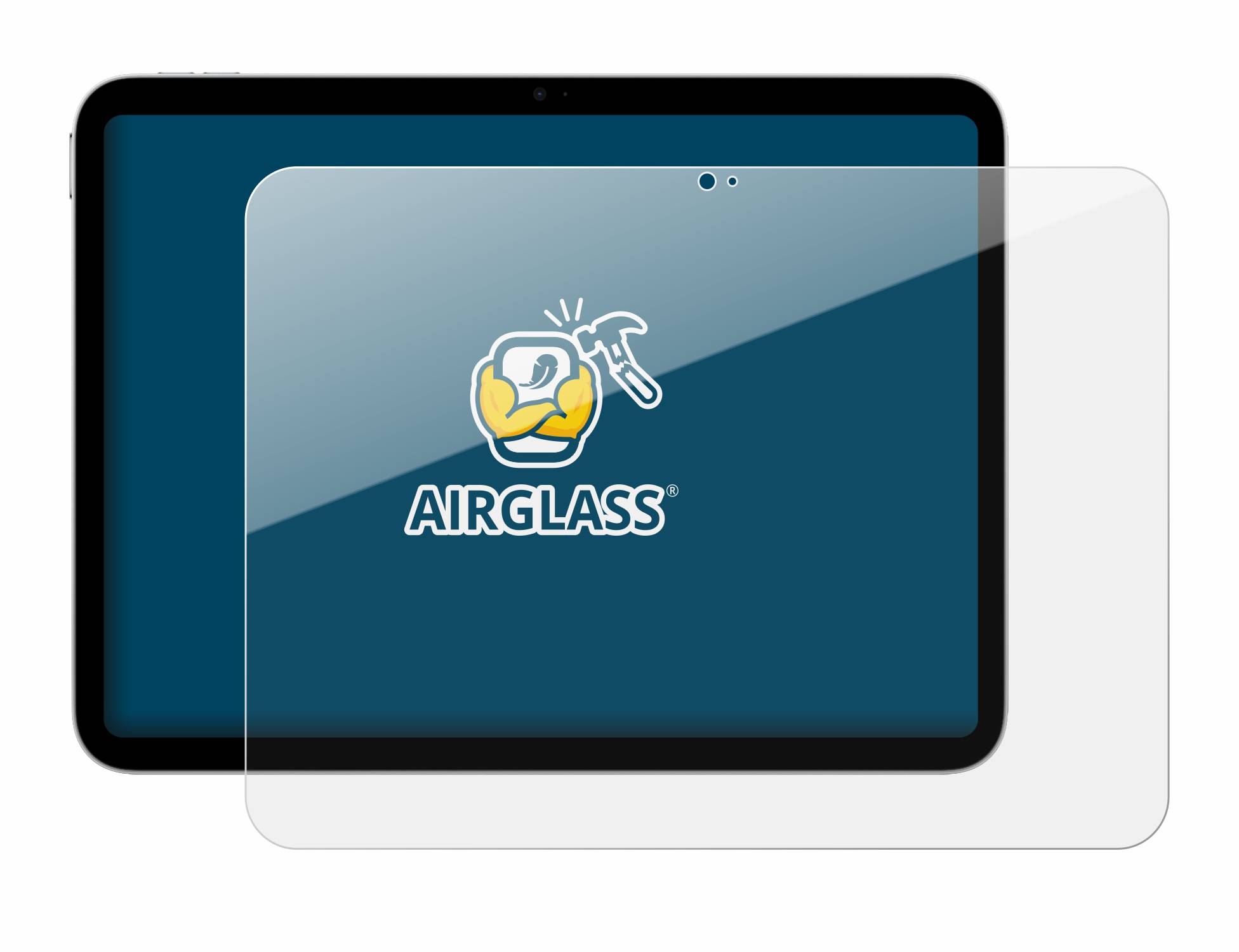 BROTECT Schutzglas für Apple iPad A16 11" WiFi 2025 (11. Gen.) Schutzfolie Panzer Folie Glas Display Schutz klar-4