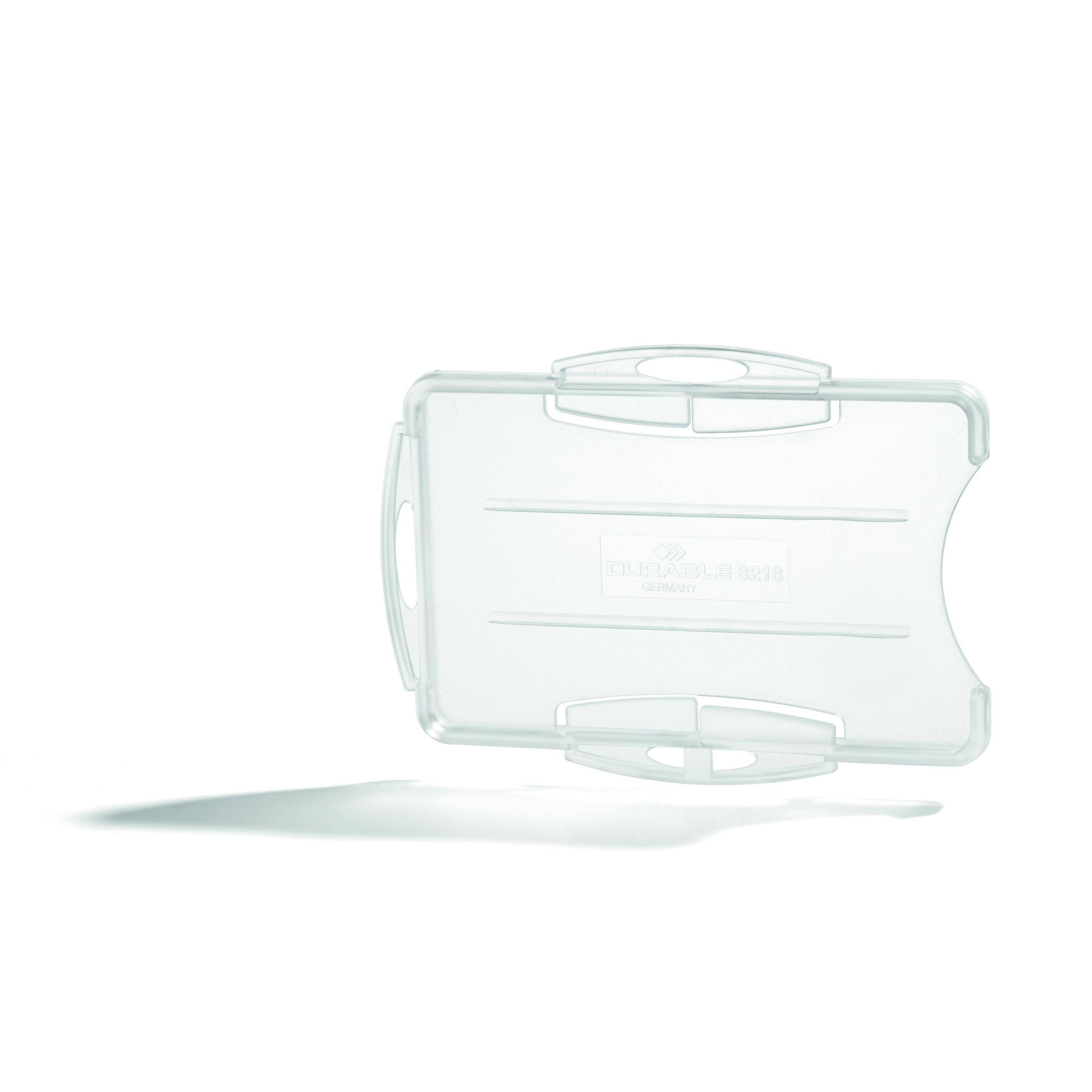 Durable Namensschildhalterung - für 54 x 85 mm - durchsichtig (Packung mit 10)-5