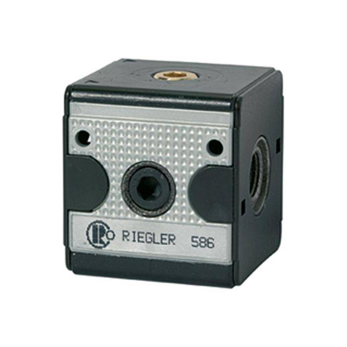 Riegler V 12, Rückschlagventil »multifix«, BG 1, G 3/8, P/n: 100631-0