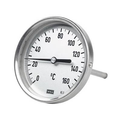 Riegler 5206, Bimetallthermometer, G 1/2 hinten, L=100, Ø 100, -30 °C bis 50 °C, P/n: 102775-0