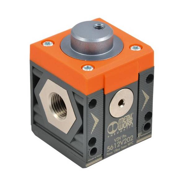 Riegler 5612V202 Shut-off valve »SYNTESI«, pneumatic, size1, G 1/8, P\n: 144865