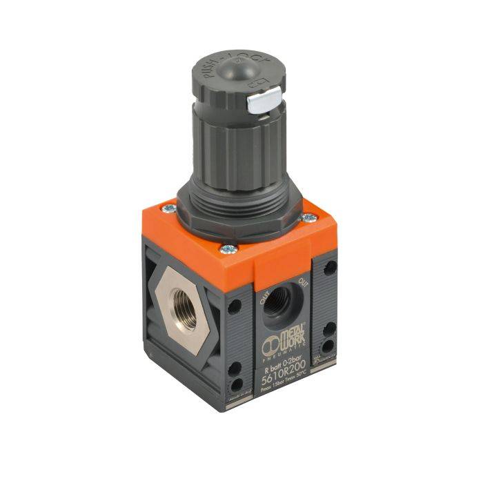 Riegler 5625R225 In-series regulator »SYNTESI«, size 2, G 3/4, 0…2 bar, P\n: 140200-0