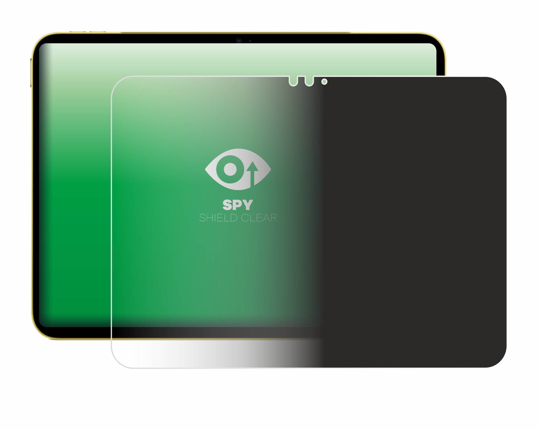 upscreen Blickschutzfolie für Apple iPad Air 11" M3 2025 / M4 2026 Anti-Spy Privacy Blaulichtschutz Sichtschutzfolie-3