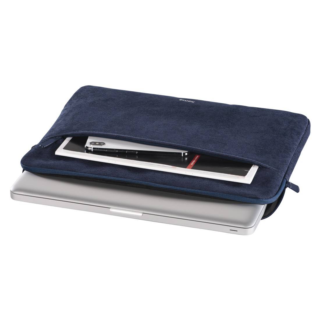 hama 00217181 Laptop-Sleeve "Cali", von 34 - 36 cm (13,3" - 14,1"), Dunkelblau-2