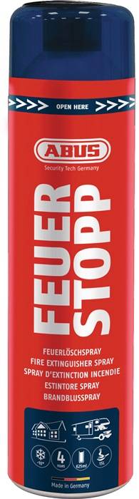Löschspray Feuerstopp FS625 FS625 625 ml m.Dauerdruck o.Hal.ABUS-0