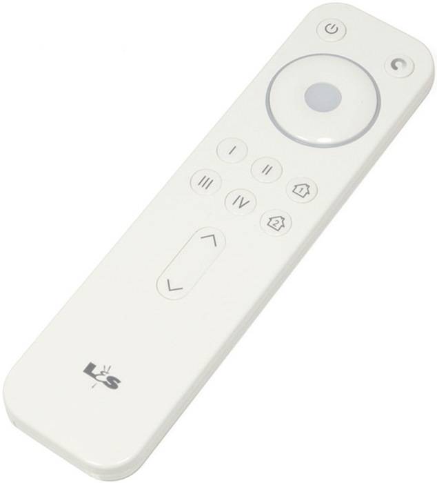 L & S DEUTSCHLAND GmbH LED Funkfernbedienung Ser.Frankfurt 4-Kanal weiß L&S 2000292-0