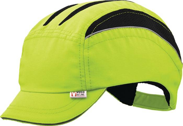 Anstoßkappe VOSS-Cap neo 53-61cm neongelb EN812:2012-04 VOSS-0
