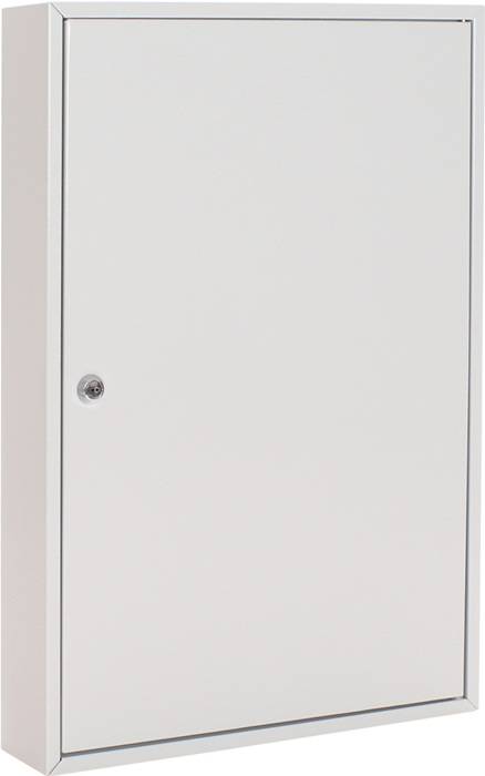 Schlüsselschrank S 100 H550xB380xT80mm 1-türig Zylinderschl.Anz.Hak.100 ROTTNER-0